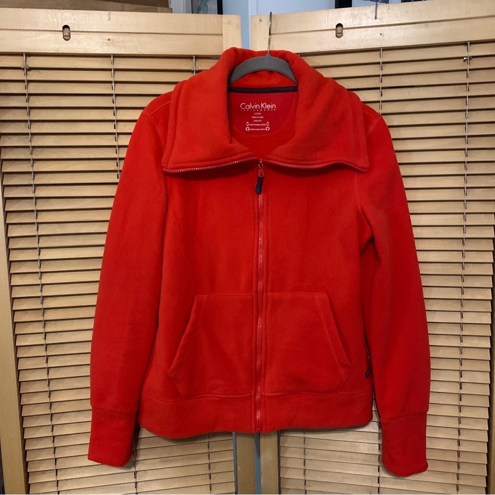 Calvin Klein Performance Fleece zip up jacket XS